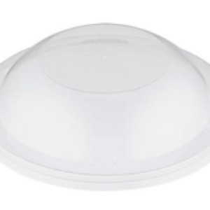 Raised Dome Plastic Round lid (Suits 220 - 600ml round container)